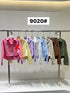 WANWAN Ladies Long Sleeves Crop Shirts